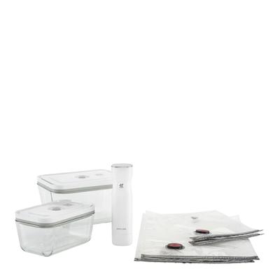 "7 Piece Glass Vacuum Set, M/L"